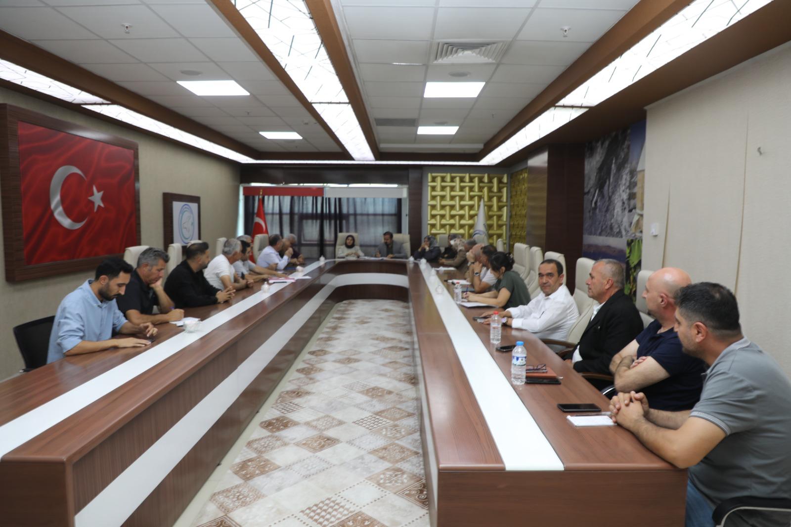 Consultation Meeting for Effective Management and Efficient Service at Erciş Municipality