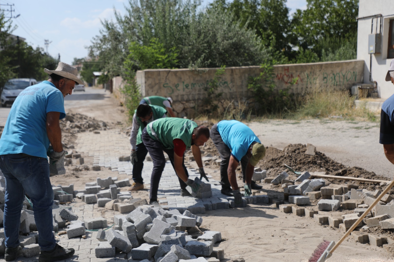 Vanyolu Mahallesinde Parke Çalışması Yapıldı